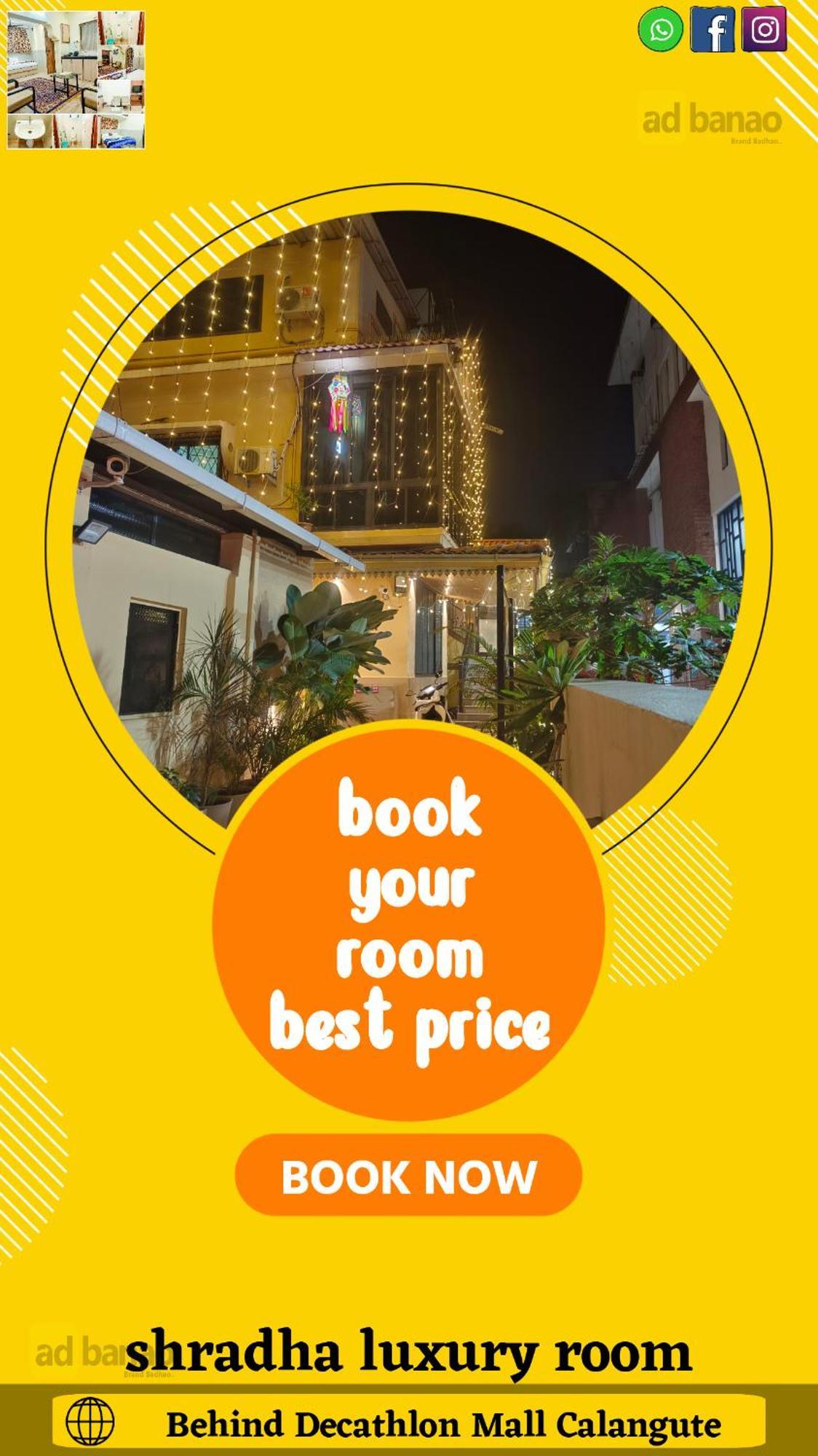 Shradha Luxury Room Calangute Extérieur photo